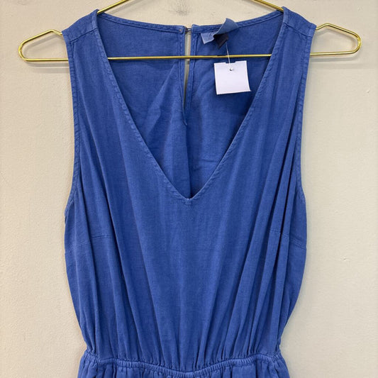 Universal Thread Blue Sleeveless Jumpsuit Small