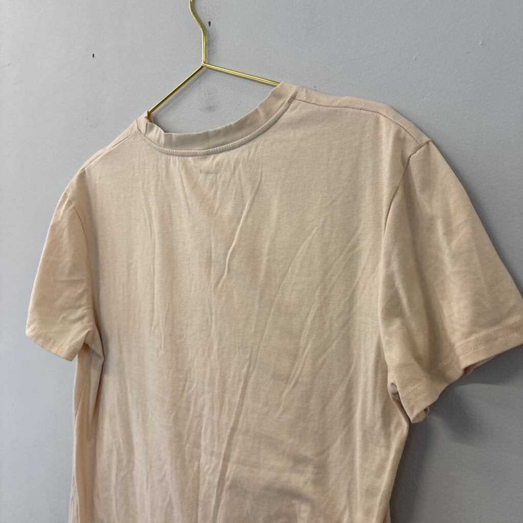 Beige/ Multi Kindness Matters Short Sleeve Graphic Tee Medium