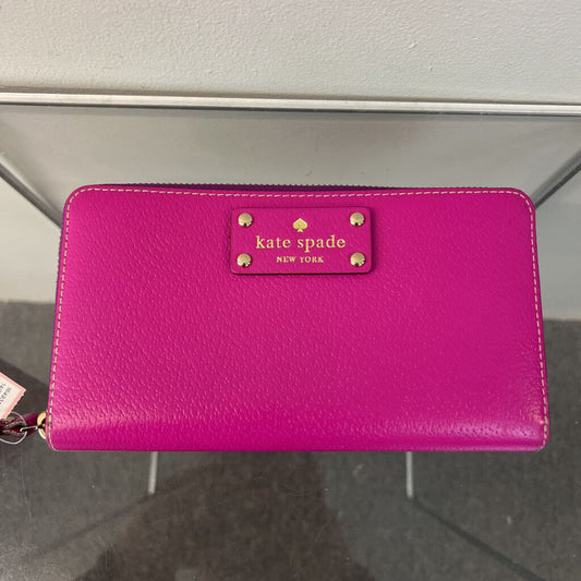 Kate Spade Fuchsia Pink Leaher Wallet