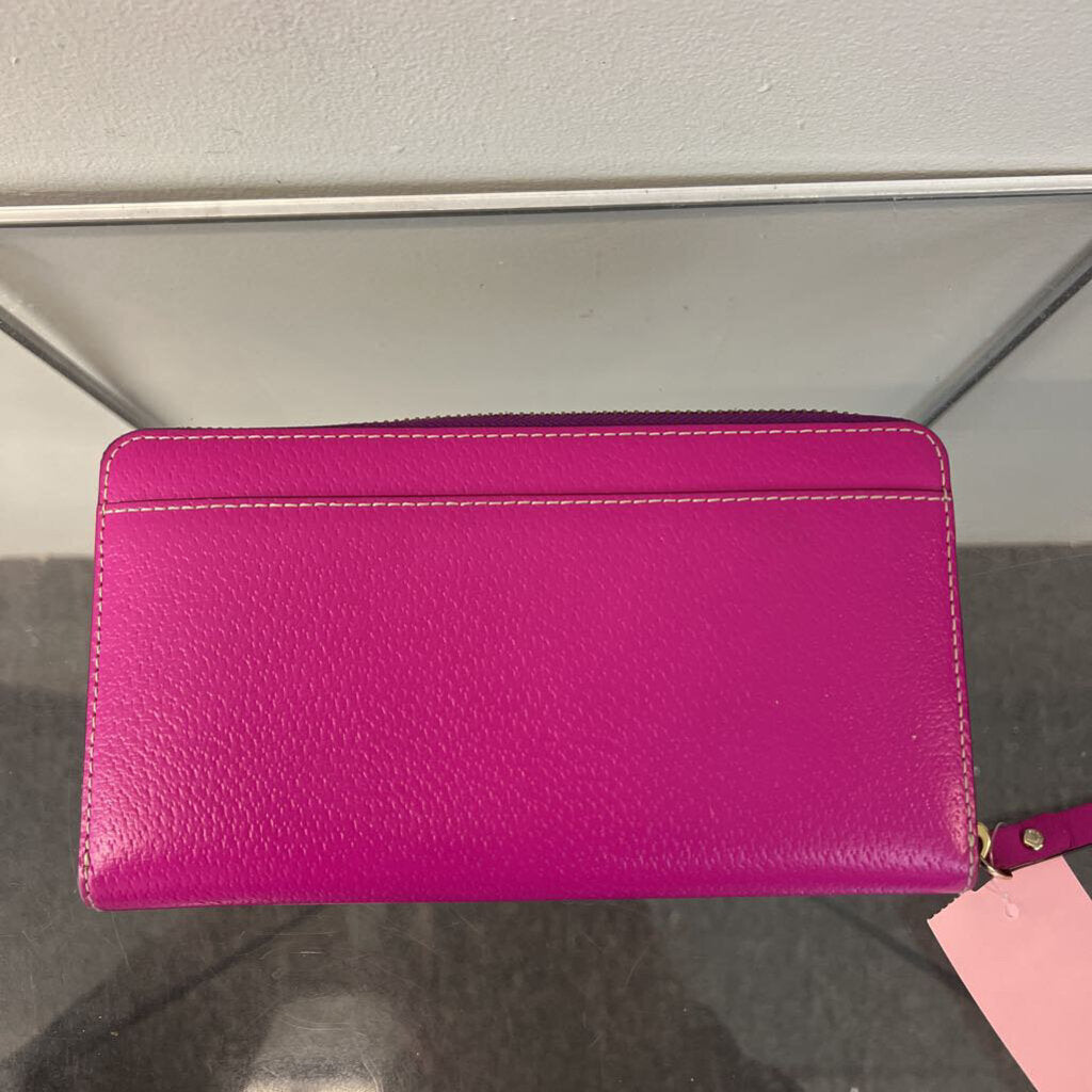 Kate Spade Fuchsia Pink Leaher Wallet