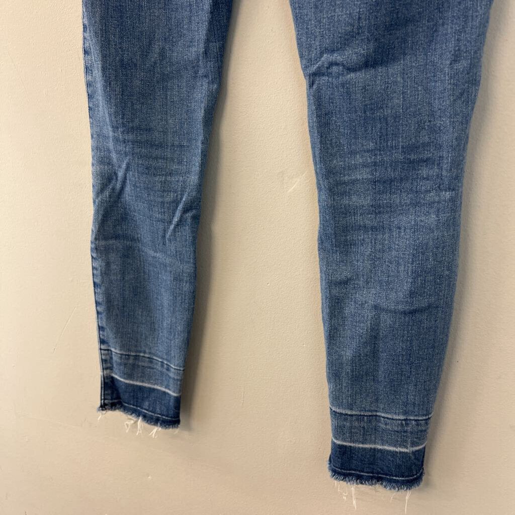 7 For All Mankind Light Wash The Ankle Skinny Jeans 26