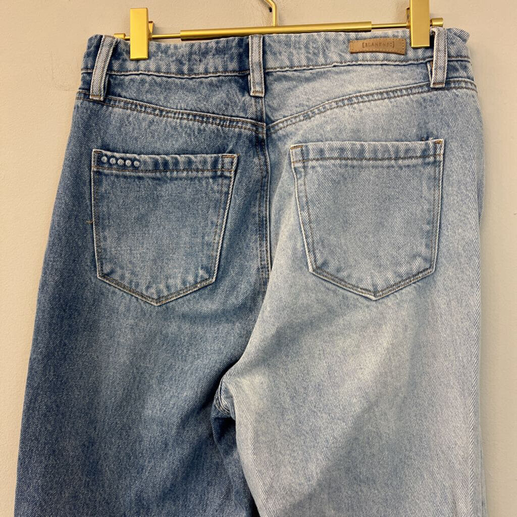 Blank NYC Medium/ Light Wash Two Tone The Baxter Jeans 26