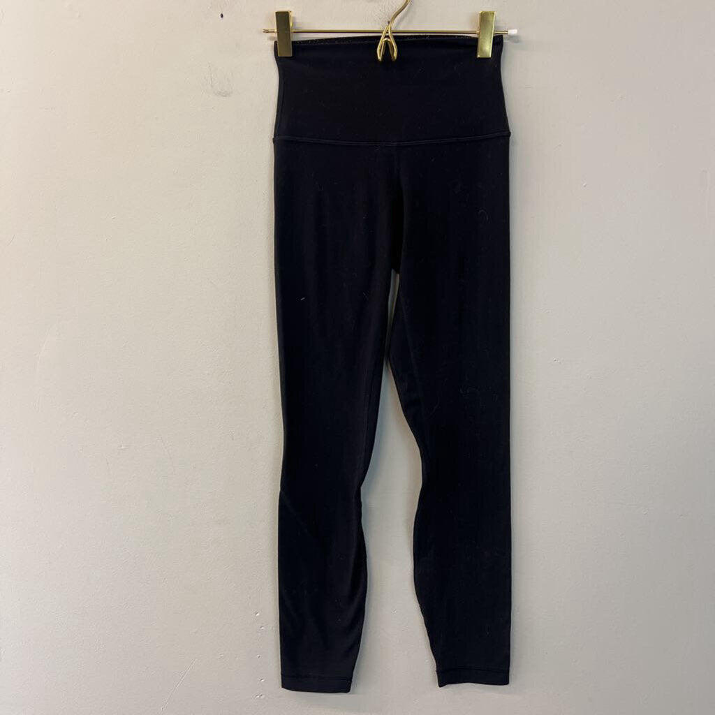 Lululemon Black Cropped Leggings 2