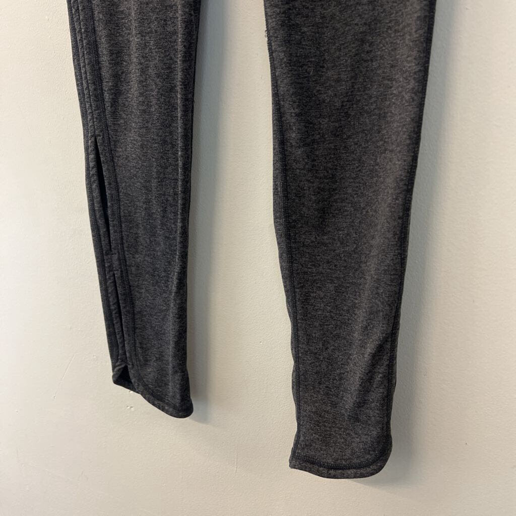 Fp Movement Soft Dark Grey Cut Out Side Detail Leggings Medium