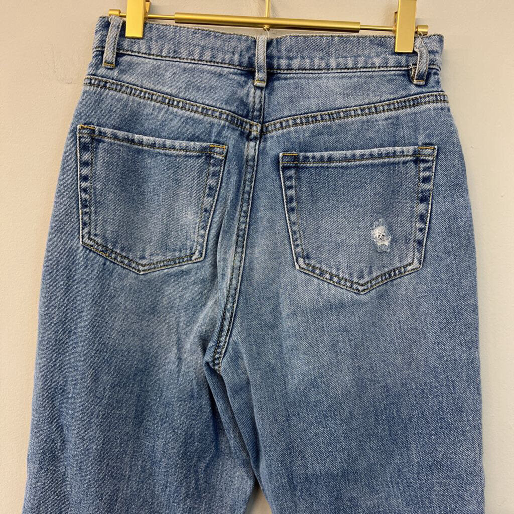 PacSun Light Wash High Rise Straight Jeans 25