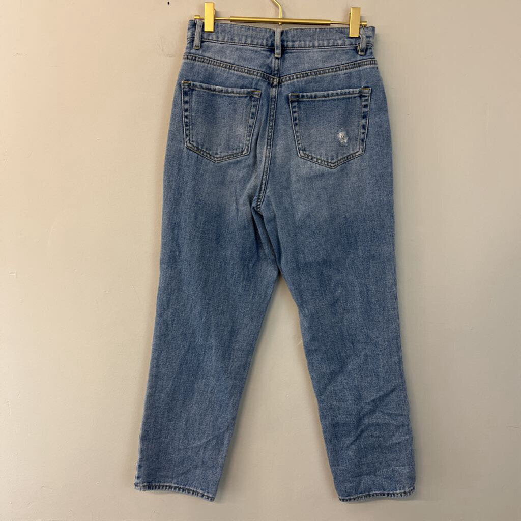 PacSun Light Wash High Rise Straight Jeans 25