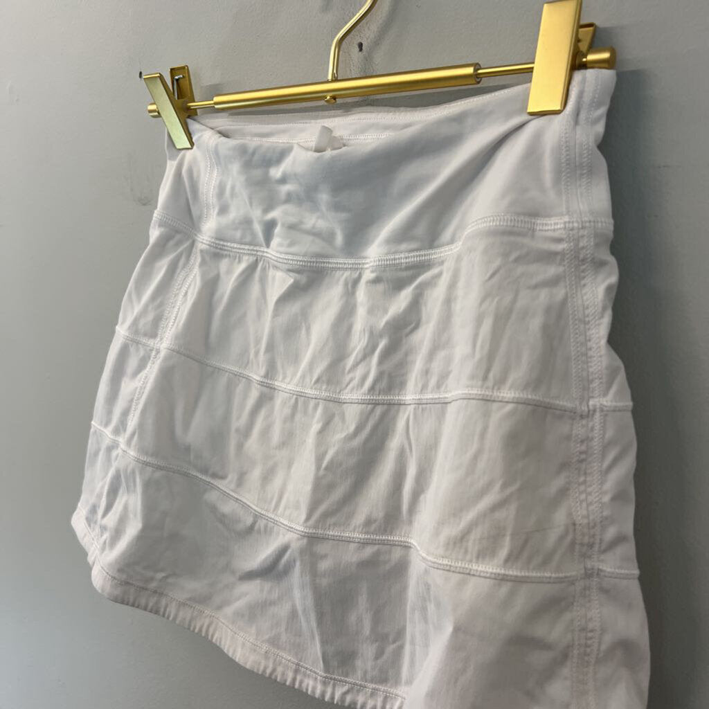 Lululemon White Rival Athletic Skort 0