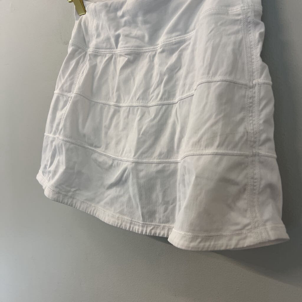 Lululemon White Rival Athletic Skort 0