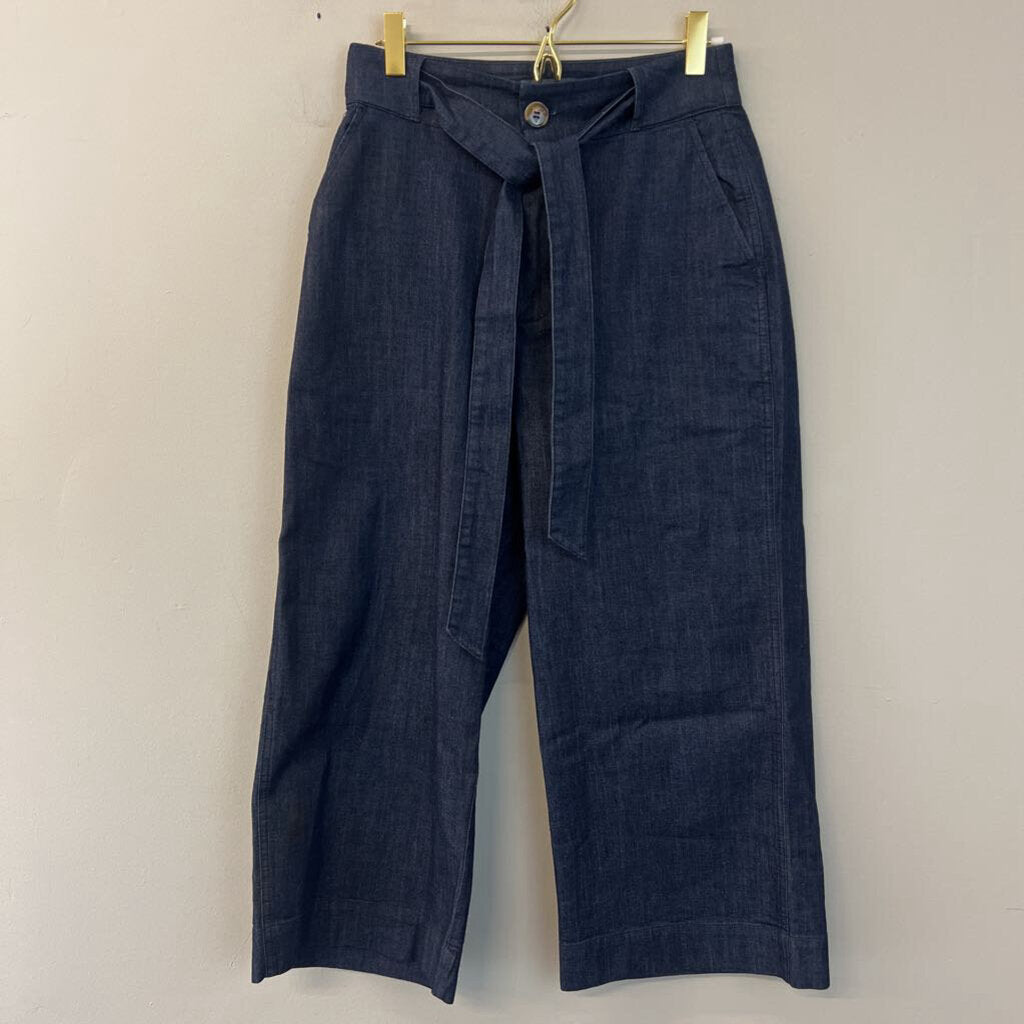 Mod Cloth Dark Wash High Waisted Denim Pants 2