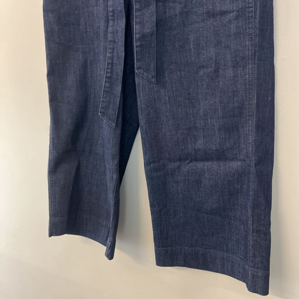 Mod Cloth Dark Wash High Waisted Denim Pants 2