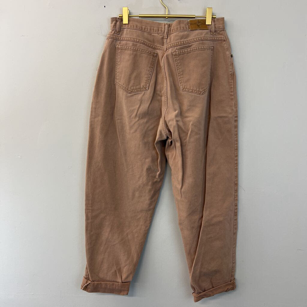 Hunt Club Light Brown High Waisted Wide Leg Pants 14