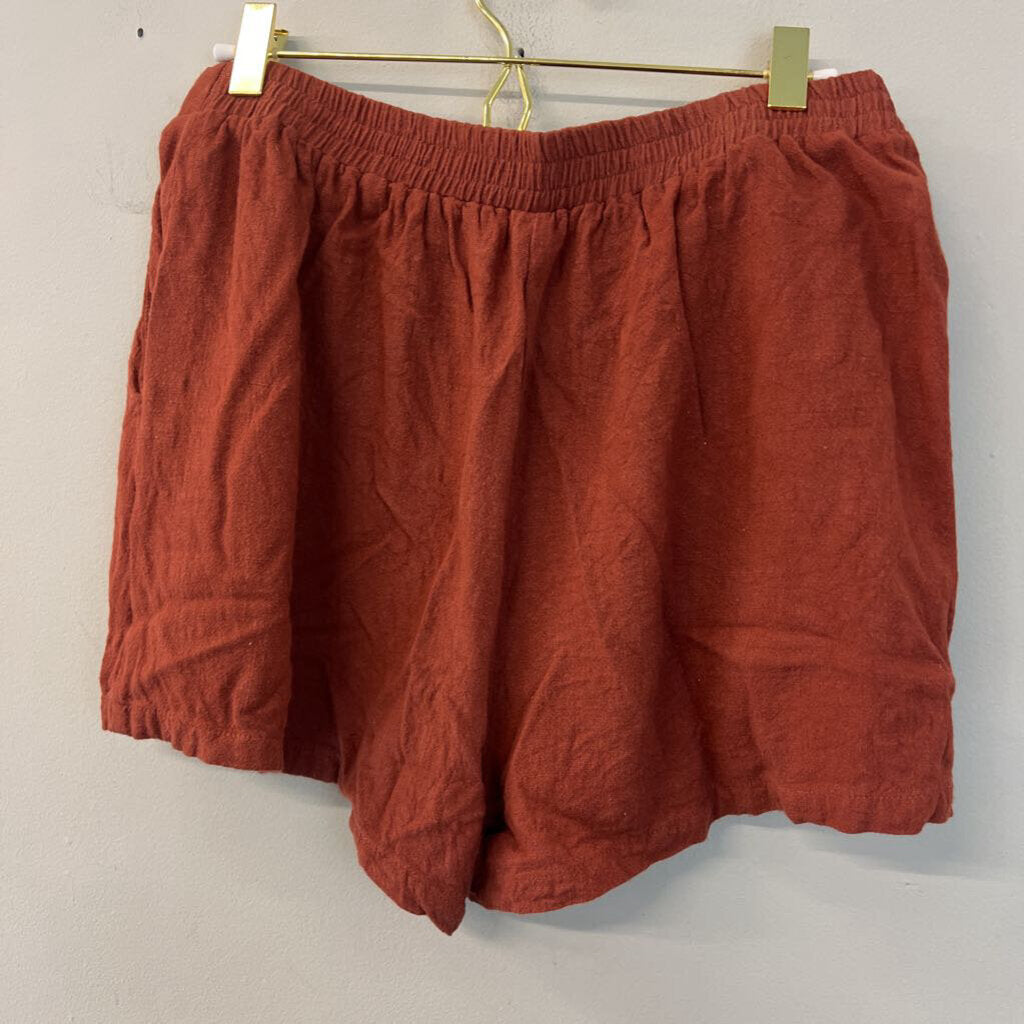 Anrabess Burnt Orange Tank/ Shorts Set Medium