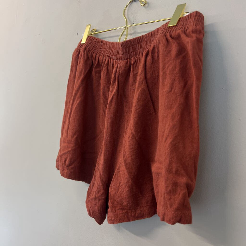 Anrabess Burnt Orange Tank/ Shorts Set Medium