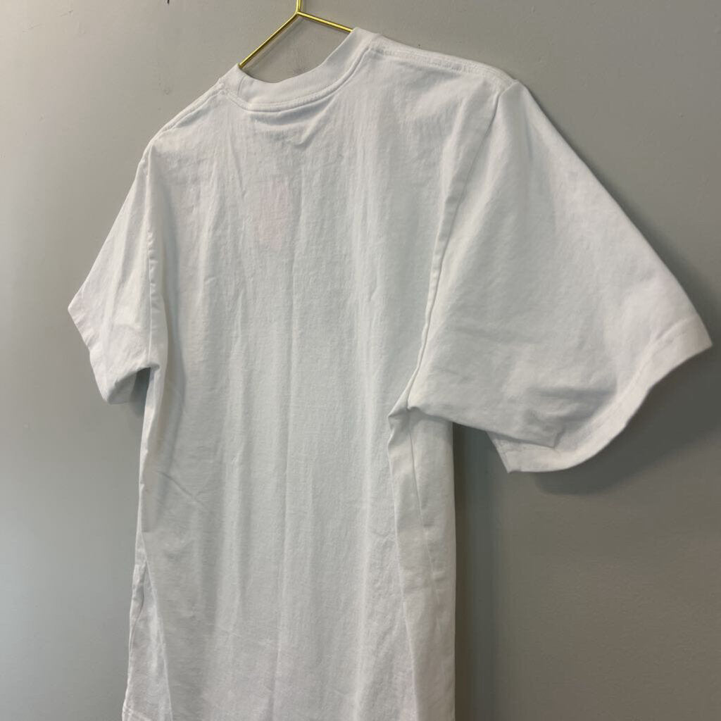 Carhartt White/ Black Logo Short Sleeve Graphic Tee Medium