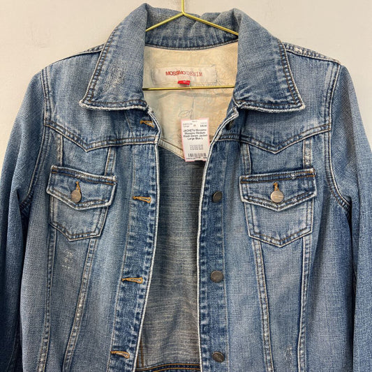 Mossimo Medium Wash Denim Jacket Large