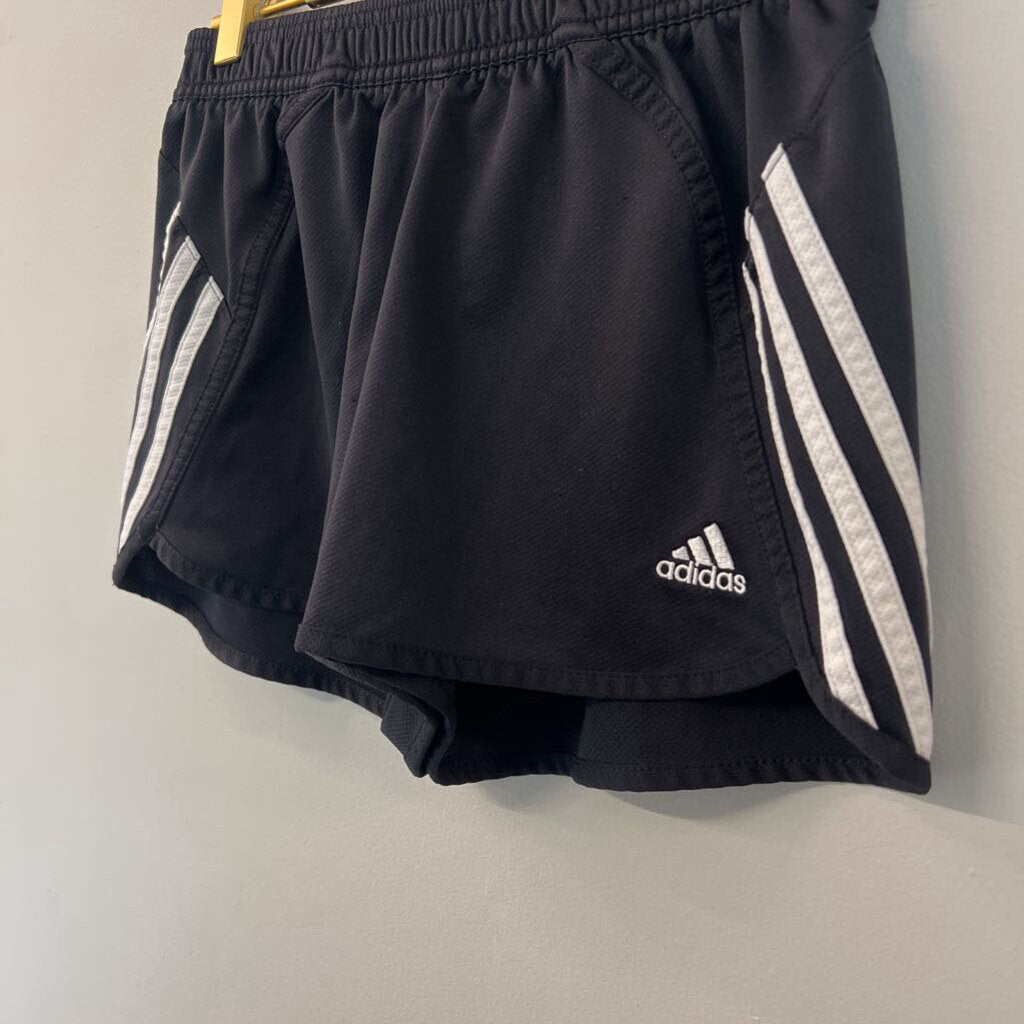 Adidas Black/ White Athletic Shorts Extra Small