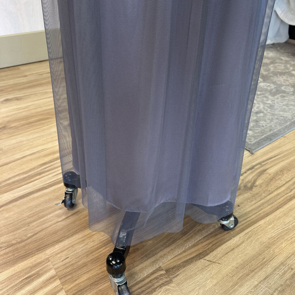 Alex Evenings Beaded Tulle Long Dress 16