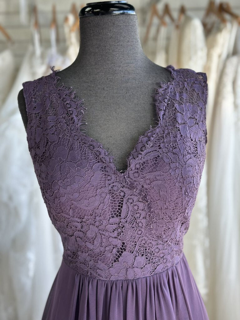 JJs House Lace Top Tie Back Dress Large