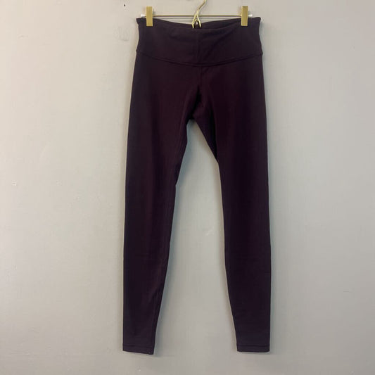 Lululemon Burgundy Full Length Leggings 6