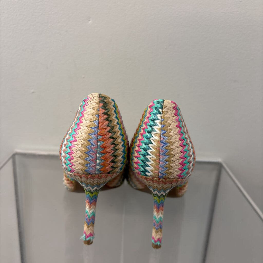 Katy Perry Multi Color Sissy Pump Heels 6.5