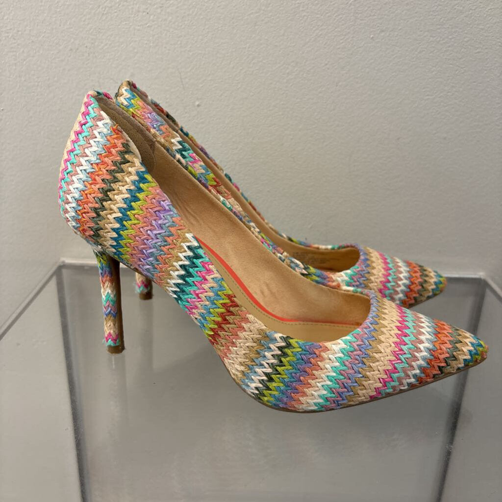 Katy Perry Multi Color Sissy Pump Heels 6.5