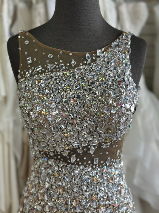 Camille Fully Embellished Long Formal 00