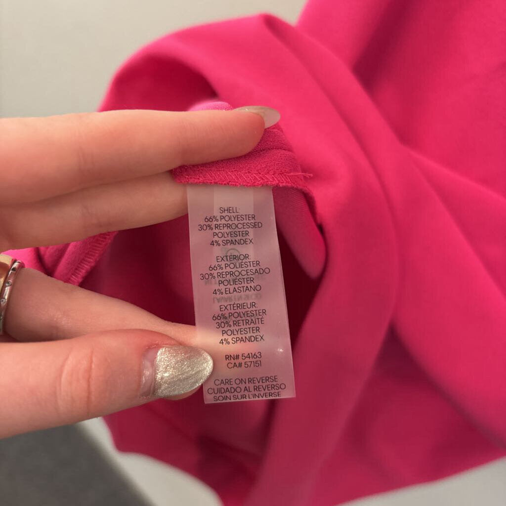 Calvin Klein Pink Short Sleeve Dress 8