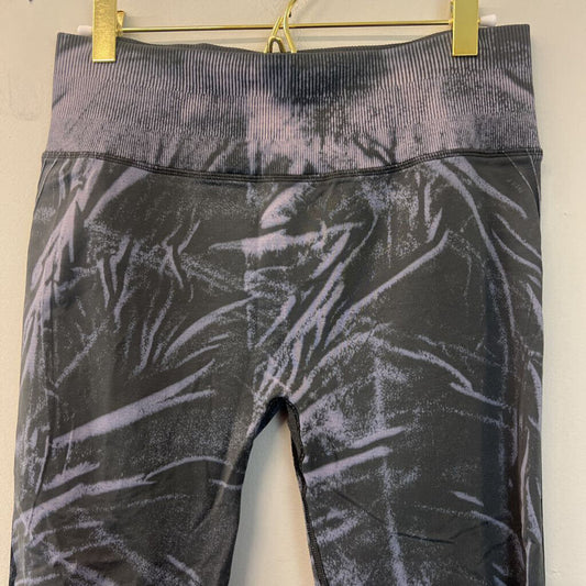 Lululemon Grey Print Cropped Leggings 8