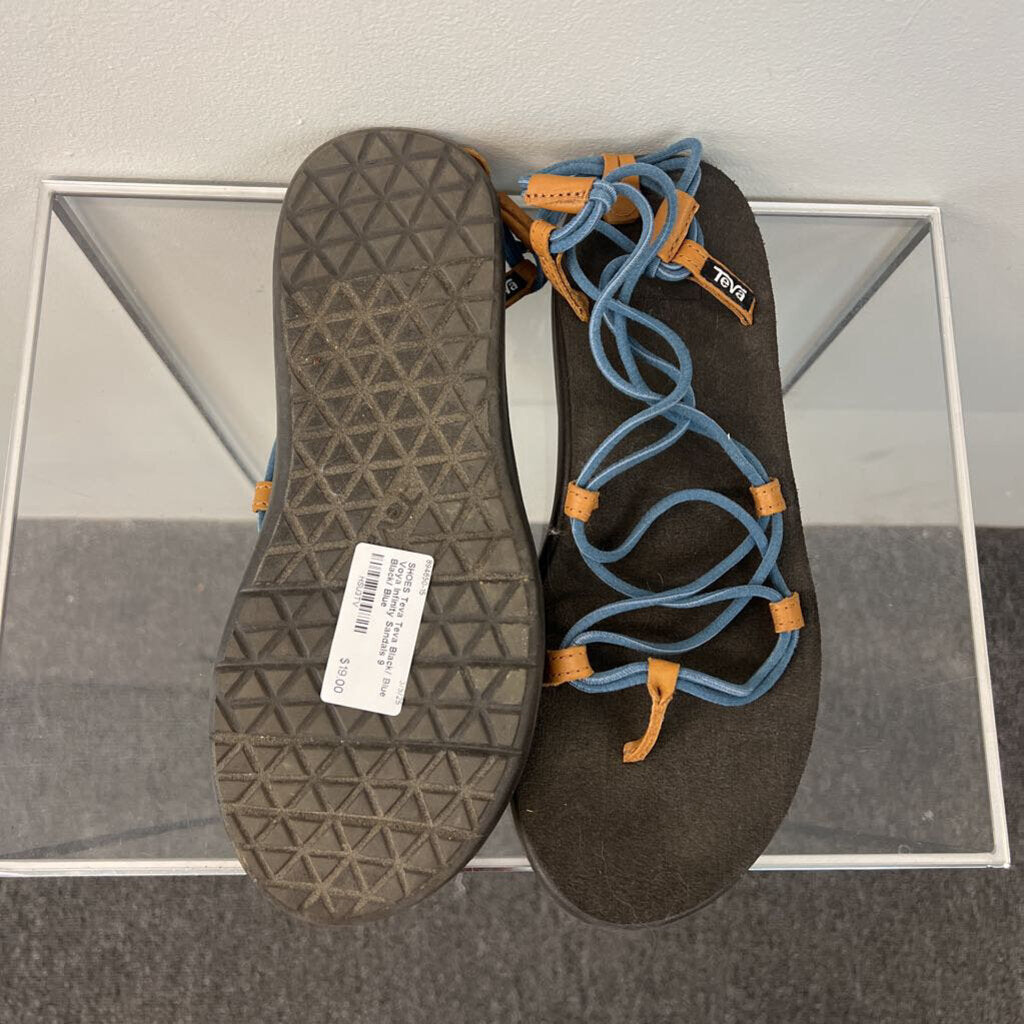 Teva Black/ Blue Voya Infinity Sandals 9