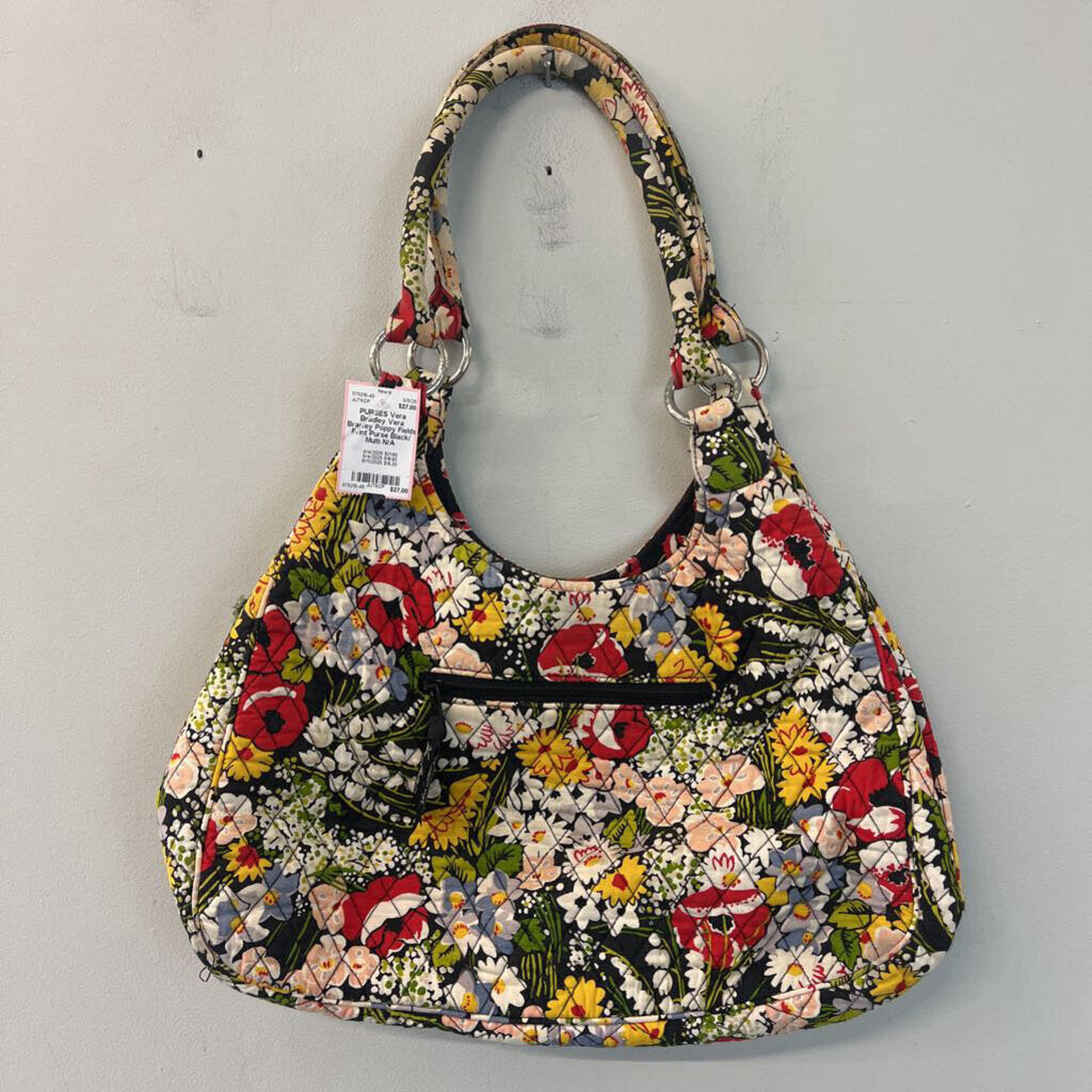 Vera Bradley Poppy Fields Print Purse