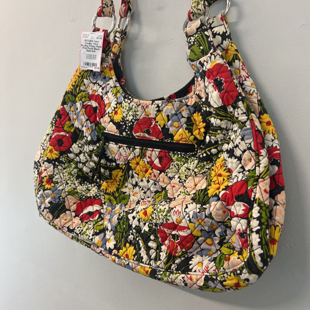Vera Bradley Poppy Fields Print Purse