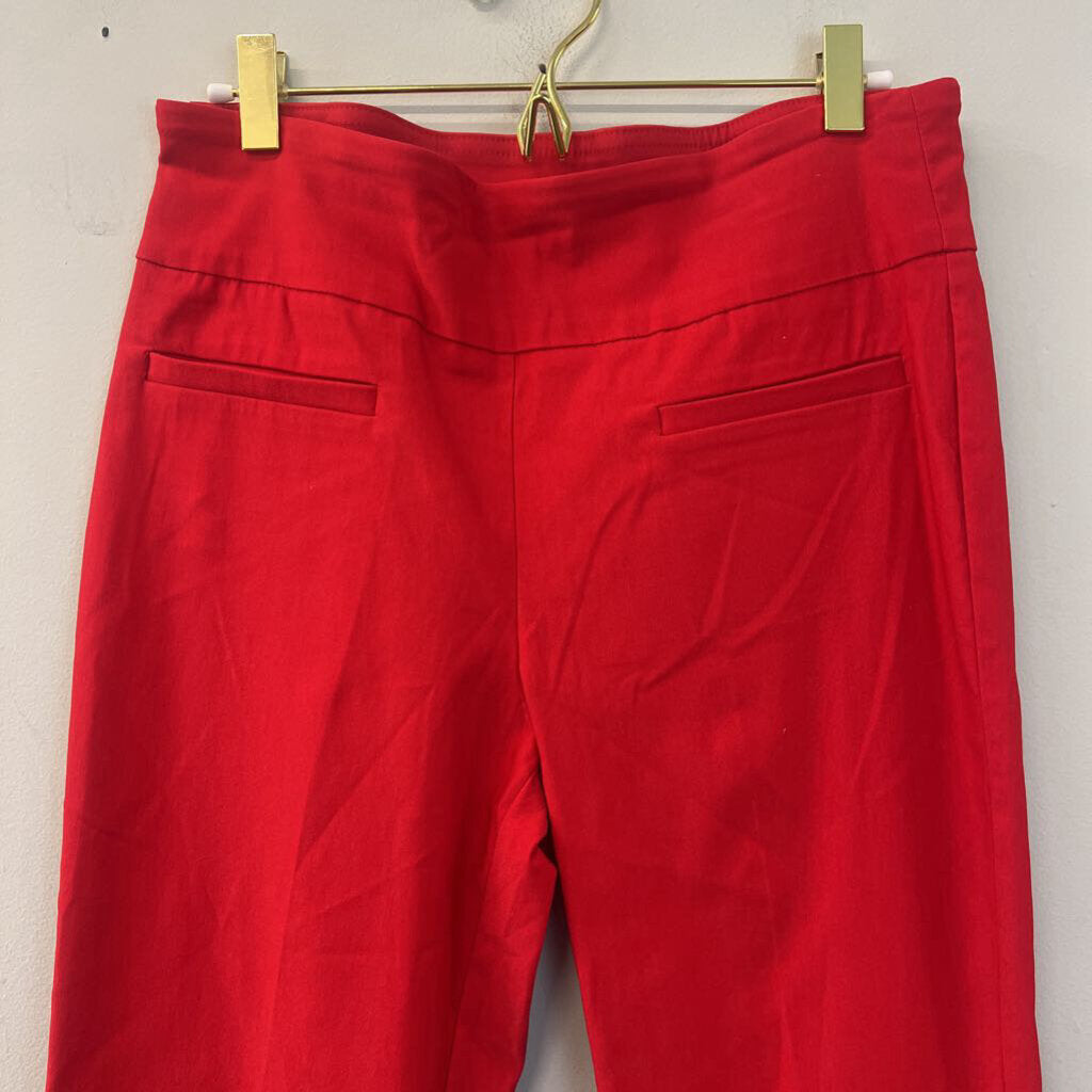 Crown & Ivy Red Pull On Pants 8