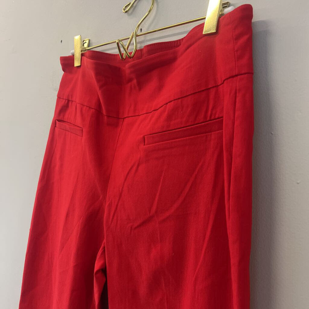 Crown & Ivy Red Pull On Pants 8