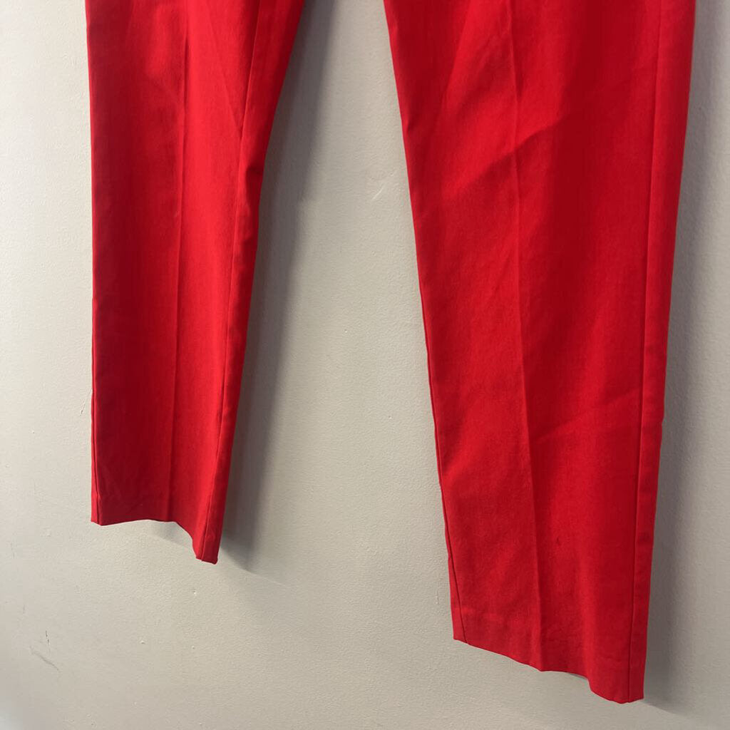 Crown & Ivy Red Pull On Pants 8