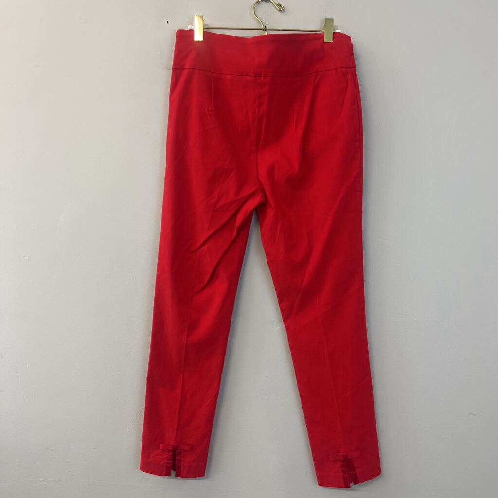 Crown & Ivy Red Pull On Pants 8