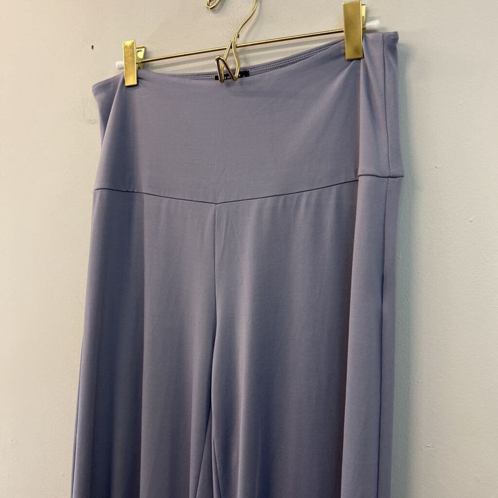 Arolina Blue Wide Leg Pull On Pants Large
