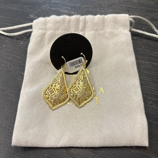 Kendra Scott Addie Gold Drop Earrings