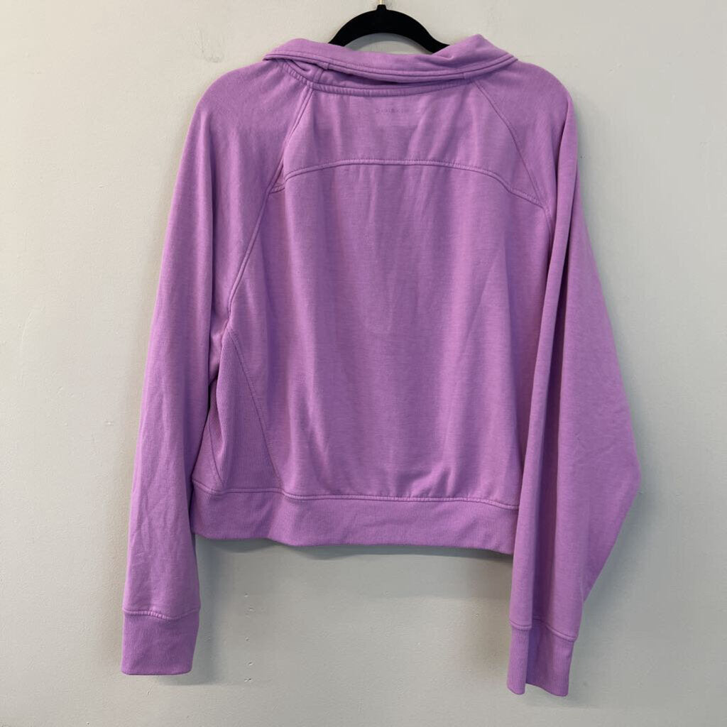Danskin Purple Half Zip Pullover Extra Large