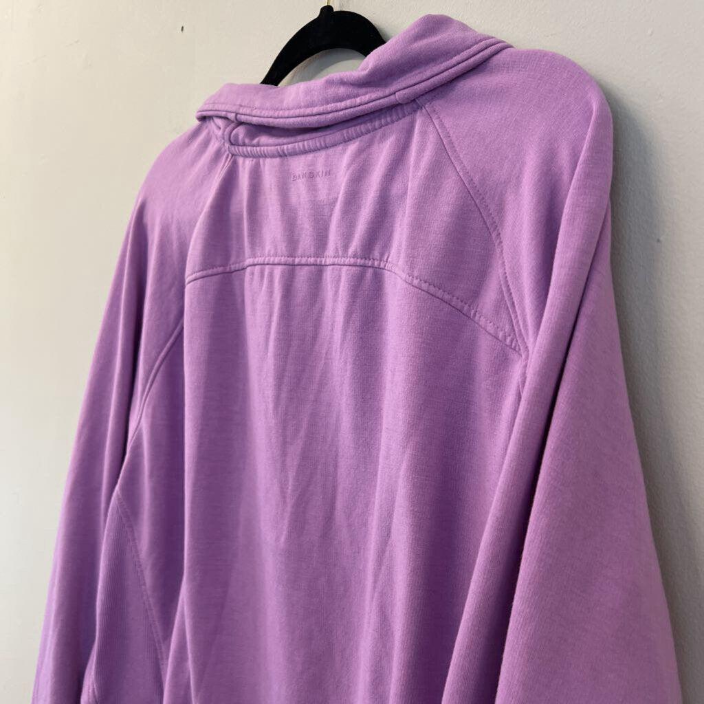 Danskin Purple Half Zip Pullover Extra Large