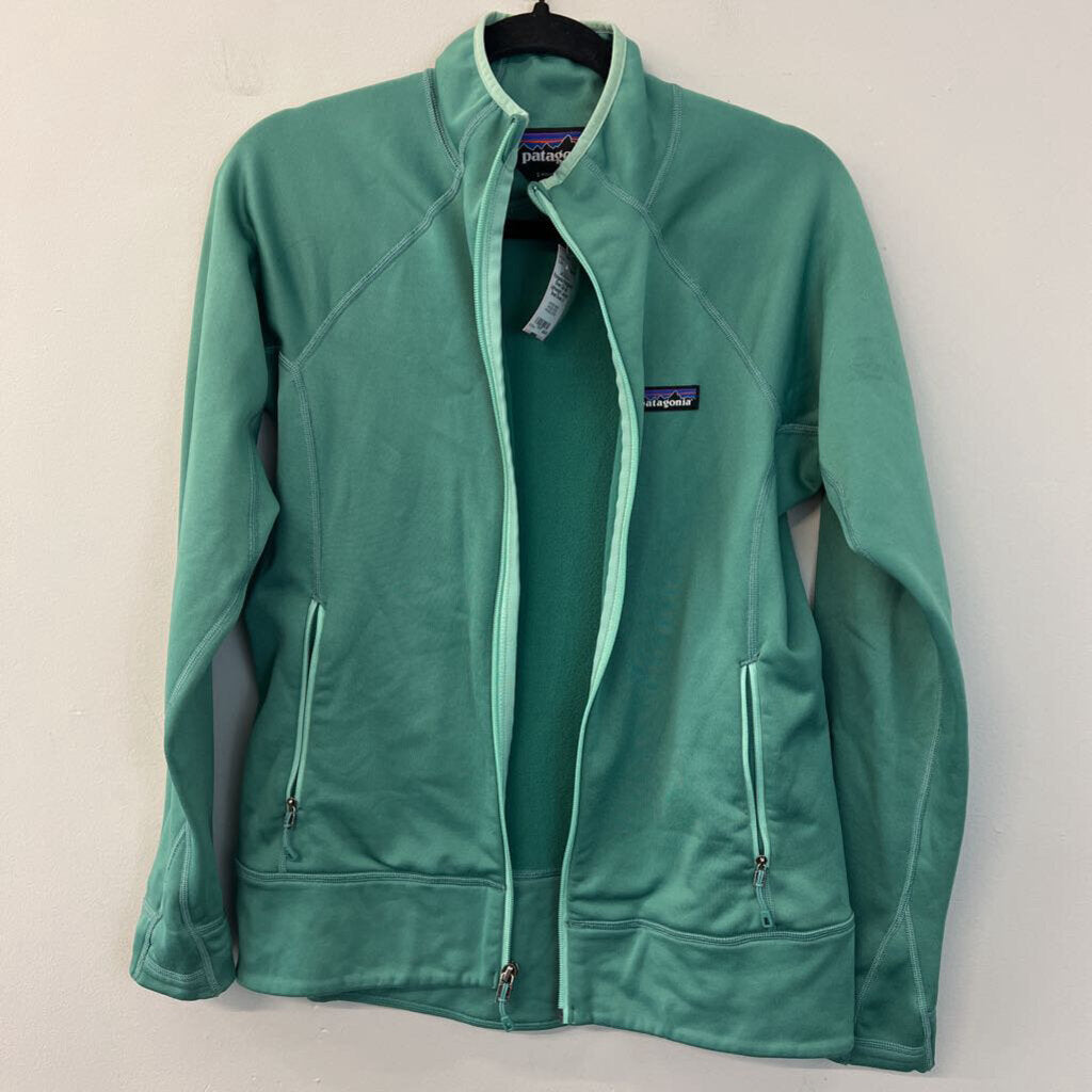 Patagonia Green Zip Up Lightweight Jacket Small