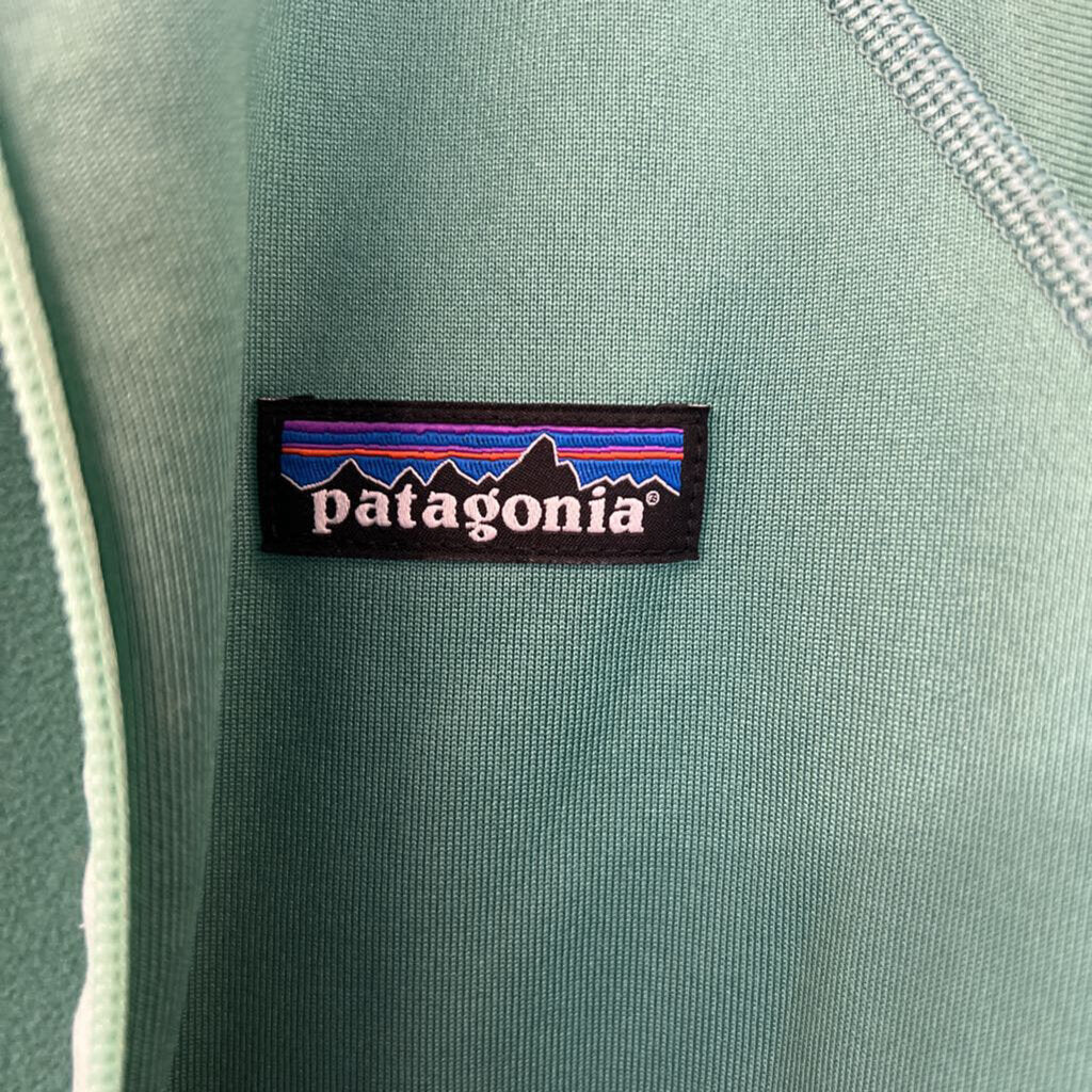 Patagonia Green Zip Up Lightweight Jacket Small