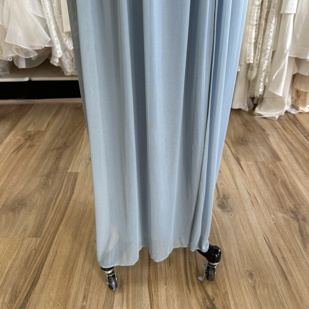 David's Bridal Lace One Shoulder Dress 12