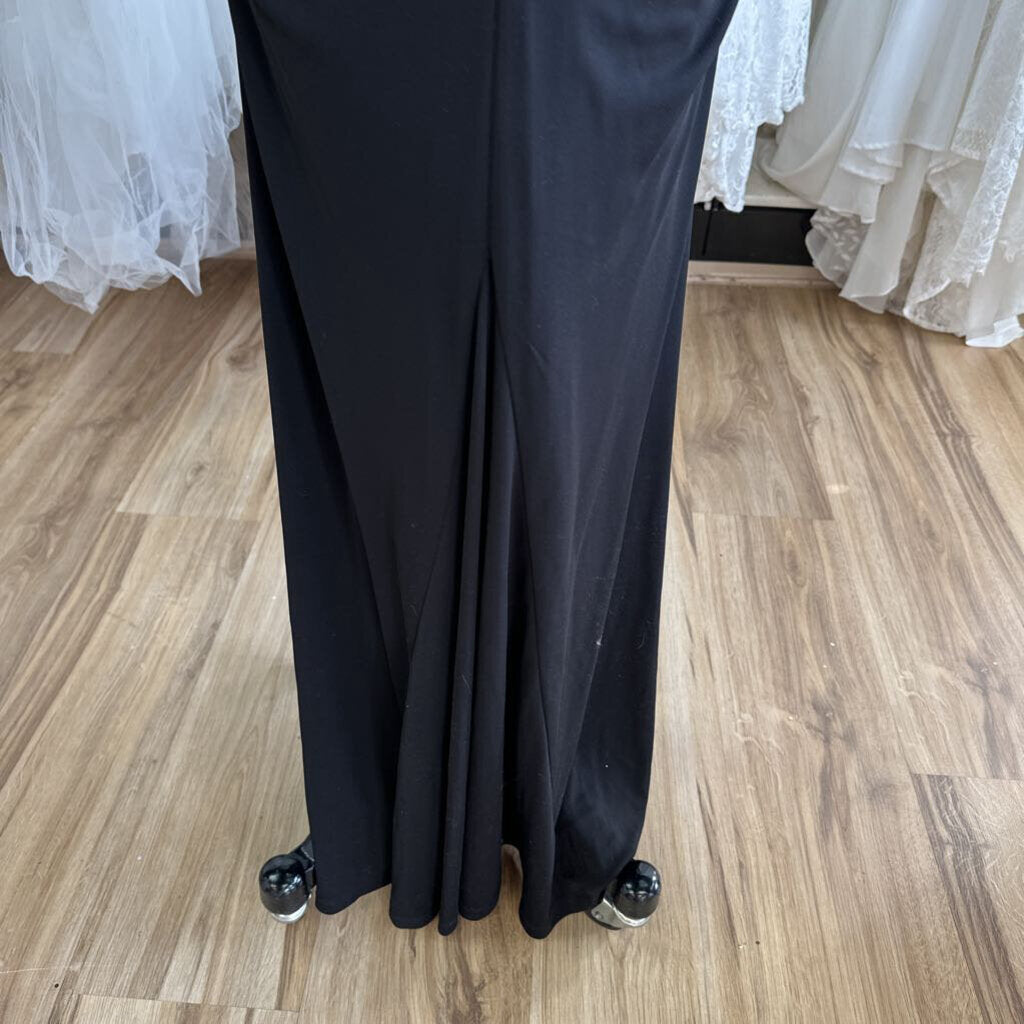 Calvin Klein Black Ruched Sequin 12