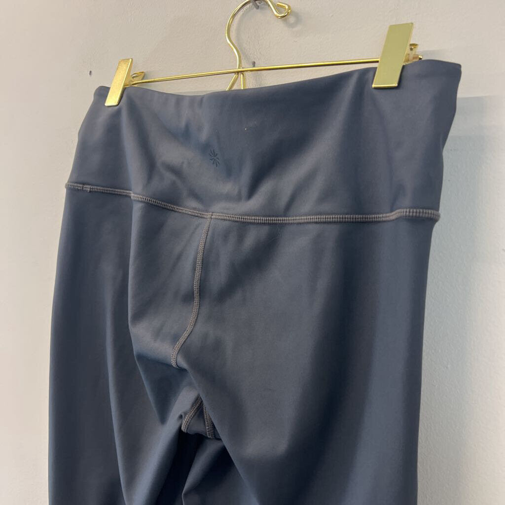 Athleta Grey Full Length Leggings Medium