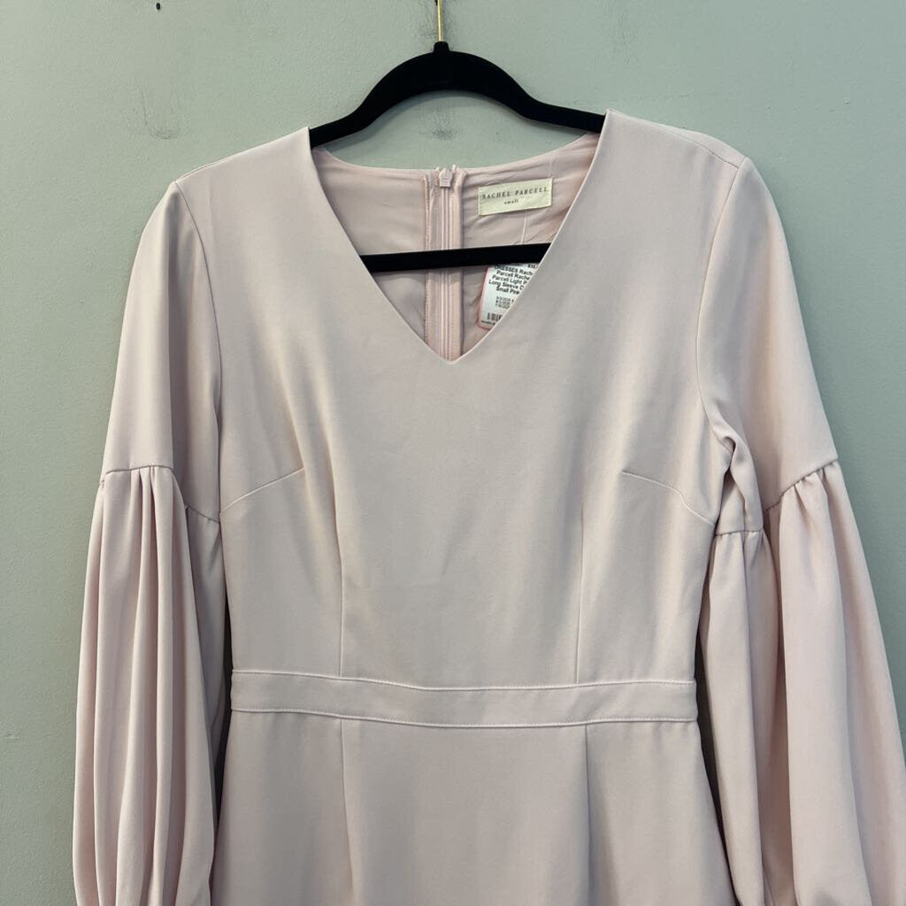 Rachel Parcell Light Pink Long Sleeve Dress Small