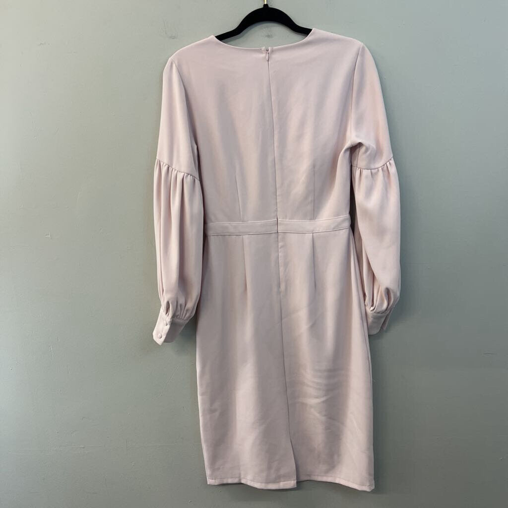 Rachel Parcell Light Pink Long Sleeve Dress Small