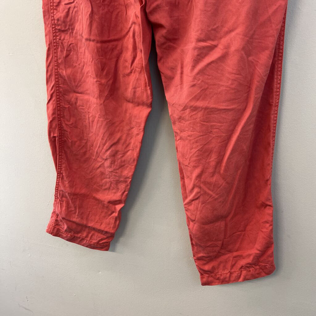 Loft Red Pull On Pants Small