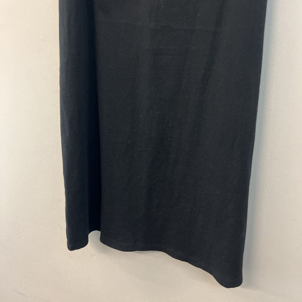 Black Sleeveless Shift Dress Extra Large