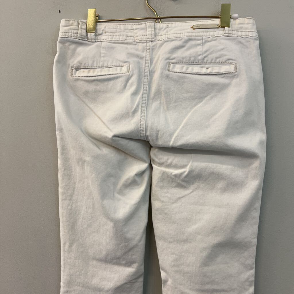 Pilcro White Straight Leg Jeans 26