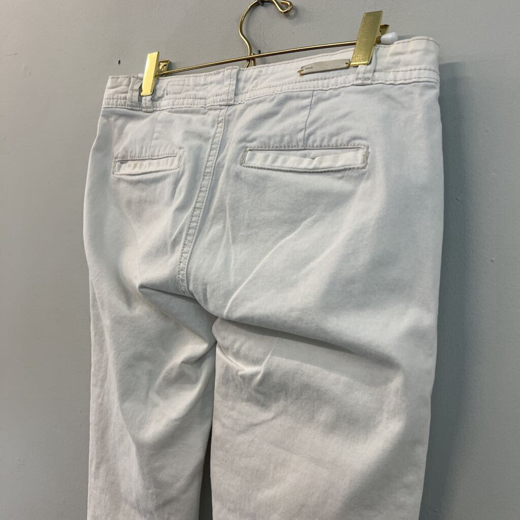 Pilcro White Straight Leg Jeans 26